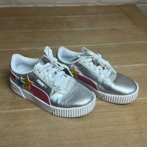Puma Girls Soft Foam+ Sneakers Sz 1C